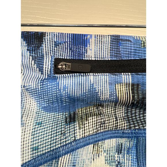 Lululemon On Pace Tight 7/8 Sun Dazed Blue Legging Women's 6 Fitness Travel Gym - Picture 9 of 13